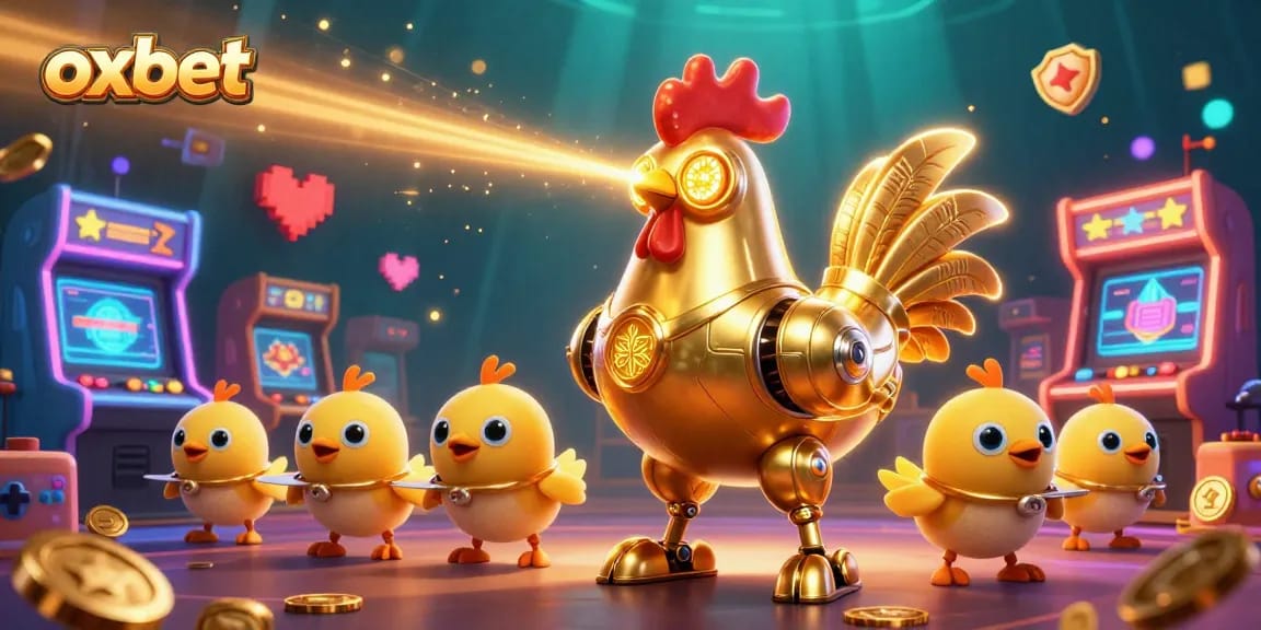Engage with oxbet through an exciting 3D illustration featuring vibrant casino elements and gaming action.