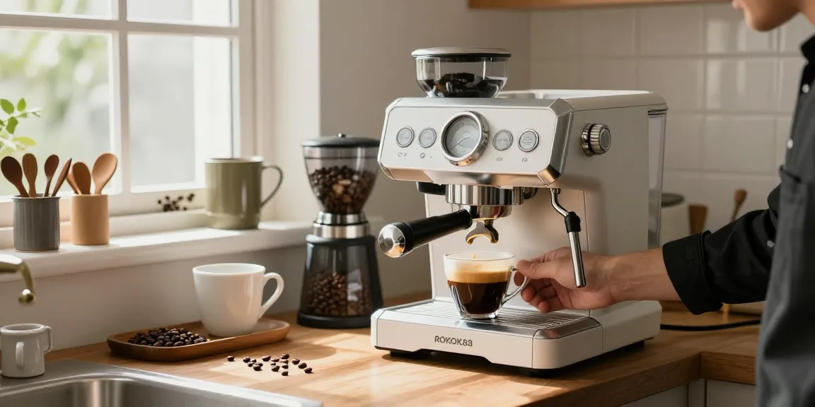 Experience seamless rokok88 slot login while brewing perfect espresso with ROKOK88 machine in modern kitchen.